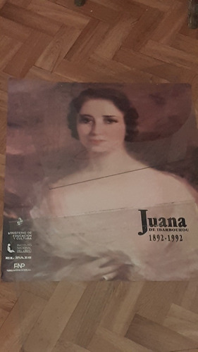 Afiche De Juana De Ibarbourou Ministerio De Cultura 1992