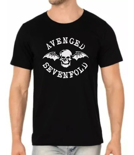 Camisa Avenged Sevenfold Masculina Algodão 