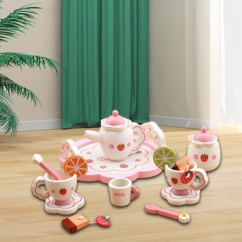 Set De Juegos De Cocina De Madera Para Niños Y Niñas Lemon T
