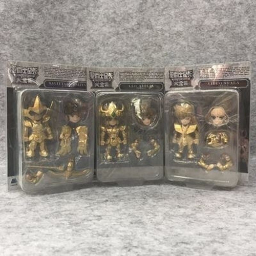 Anime Peripheral Saint Seiya Leo Virgo Sagitario Versión Q