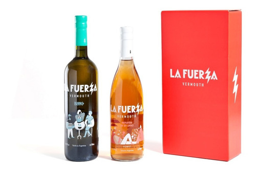 Imagen 1 de 6 de Caja 2 Botellas La Fuerza Mix (1 Blanco + 1 Primavera)