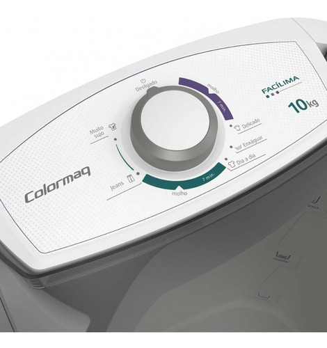 Lavadora Colormaq Lcs 10kg Semiautom.br 220v Lcs10mbr