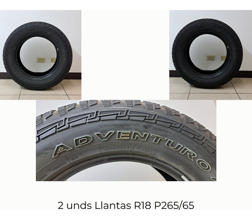 Llantas R18 P265/65