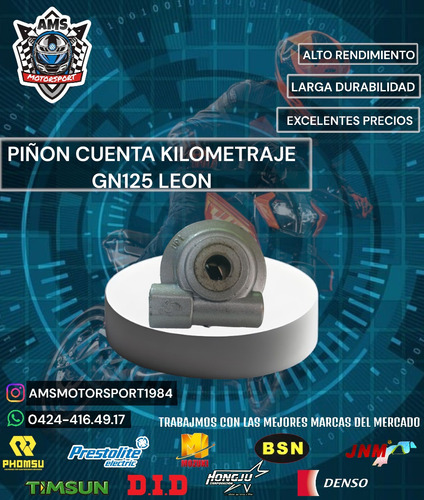 Piñon Cuenta Kilometraje Gn125 Leon 