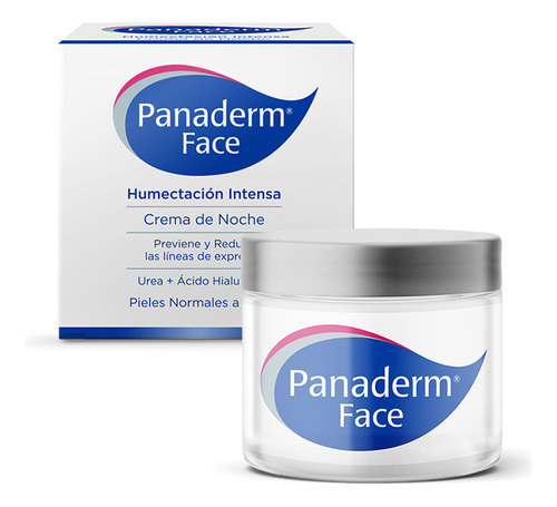 Panaderm® Face Crema De Noche X 48g. Ácido Hialurónico Urea