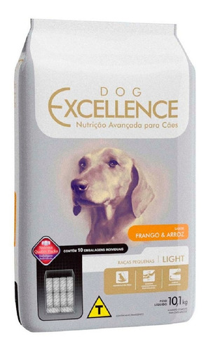 Ração Dog Excellence Adulto Light Raças Pequenas 10kg