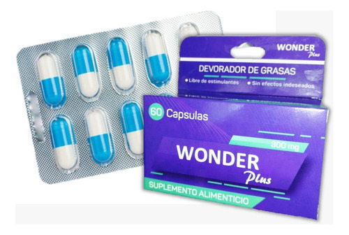 Inhibe El Apetito Devorador De Grasas Wonder Plus