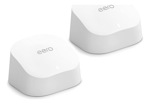 Sistema Wifi Eero 6 Amazon Mesh, Paquete De 2 Unidades, 500