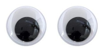 Ojos Moviles Ojitos Tamaño Numero 15 Pack X 2000 Unidades