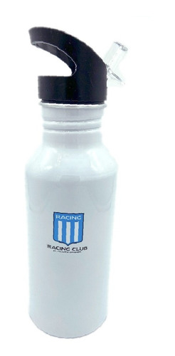 Botella Deportiva De Acero Con Grabado A Color Racing Club