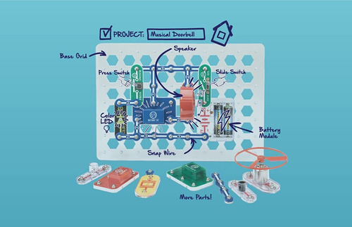 Snap Circuits Jr. Sc-100 Electronics Exploration Kit - 100