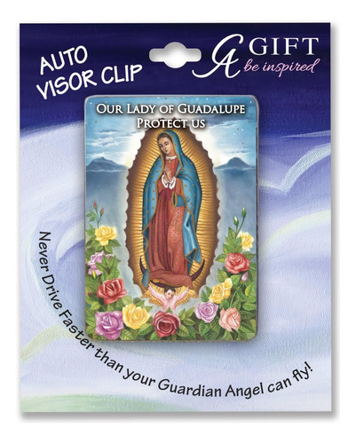 (abbey & Ca Gift Nuestra Señora De Guadalupe Clip De Visera,