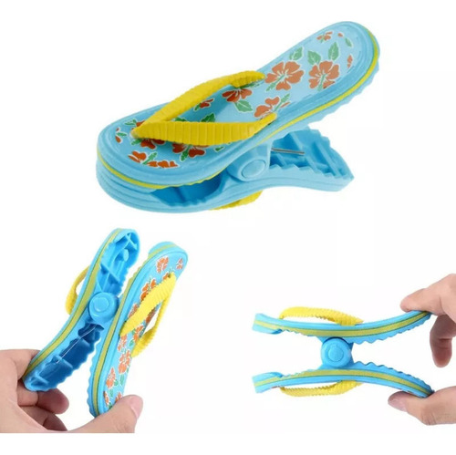 S 6 Pinzas Decorativas For Toallas De Playa