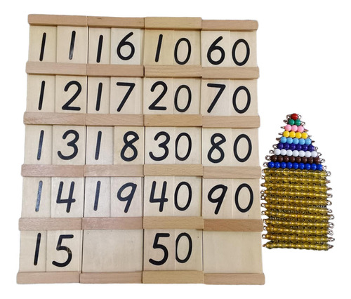 Juguete De Aprendizaje De Matemáticas Montessori Material