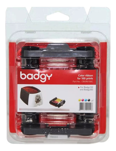 Cinta Ribbon De Impresión Badgy 100 Badgy 200 Color
