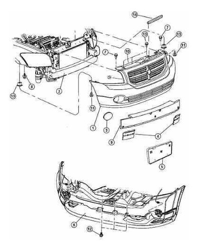 Tapa Faro Neblina Izquierda Dodge Caliber 07/12 05116199ab