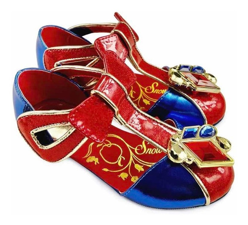 Blanca Nieves Zapatos Talla 7-8 Disfraz Disney Store