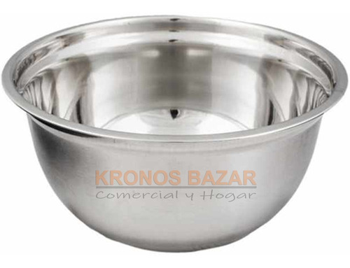 Bowls 30 Cm Acero Inoxidable Batidor Recipiente Ensaladera