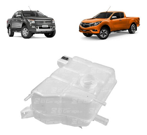 Deposito De Refrigerante  Ford Ranger, Mazda Bt50 Alt