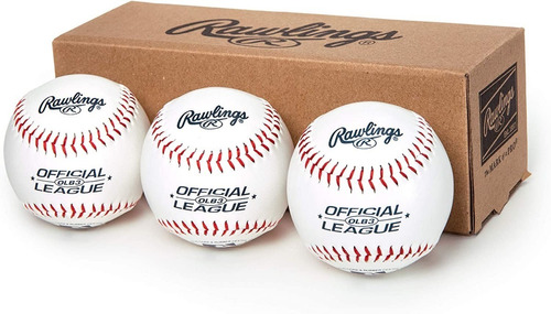 Rawlings Olb3  Pelotas De Béisbol Pack De 3