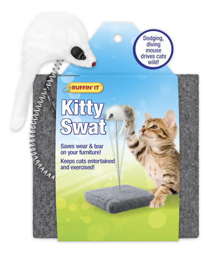 Westminster Pet Productos Westminster Kitty Swat Spring Pom.