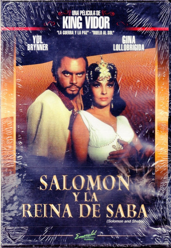 Salomón Y La Reina De Saba - Dvd Nuevo Orig. Cerrado - Mcbmi