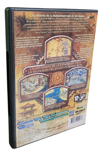 Videojuego Pc Rise Of Nations Gold Edition Original Fisico (Usado)