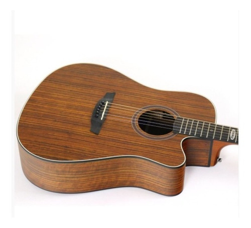 Imagem 2 de 4 de Violão Elétrico Strinberg Folk Sd300 Ws Koa C/ Bag