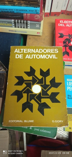 Libro Alternadores De Automóvil. G. Gory