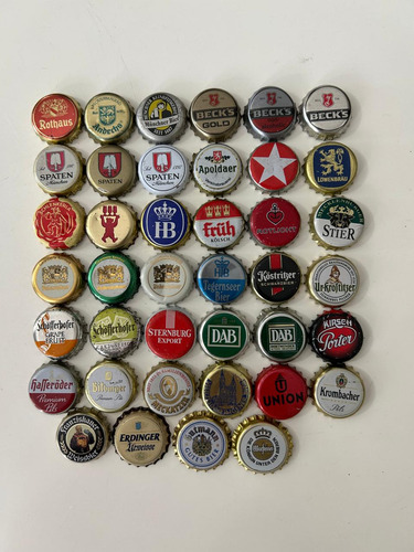 Chapita Coleccionable De Cerveza Tapas De Alemania (Usado)