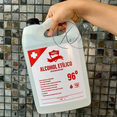 Alcohol Etilico 96 Grado Alimenticio