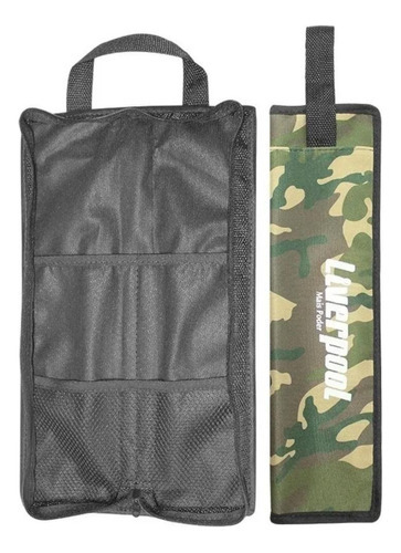 Bag Compacto Camuflado Liverpool Bag Com02 + Chave Afinação