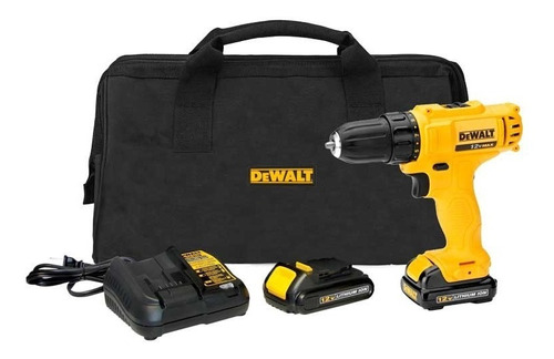 Taladro Inalambrico Dewalt 10mm 3/8 Dw Dcd700