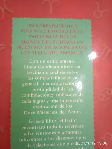 Los Signos Del Zodiaco Y El Amor. Piscis Linda Goodman (Usado)