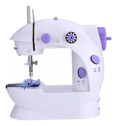  Máquina De Coser Recta Mini 220v Compacta Color Blanco