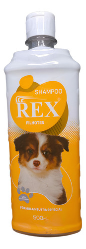 Shampoo Filhotes Para Cães 500ml Rex Lookfarm