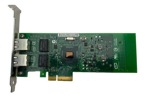 Red Ethernet Intel Pro 1000 2 Ptos Pci Dell Np 01p8d1 Admon