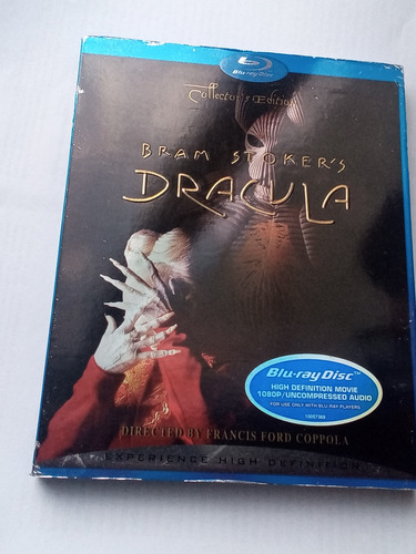 Dracula Película Blu Ray Coppola Terror 