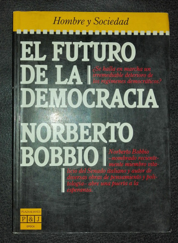 El Futuro De La Democracia Norberto Bobbio