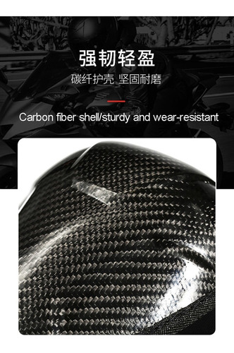 Imagen 10 de 10 de Kit Rodilleras Y Coderas Protecciones Moto Fibra De Carbono