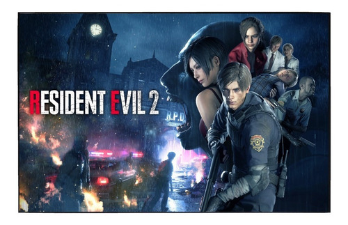 Cuadro De Resident Evil 2 # 2 Ch