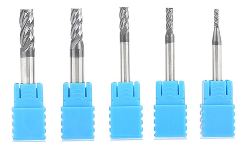 Fresa, Brocas De Ranurar, 5 Piezas Para Aluminio Para Madera
