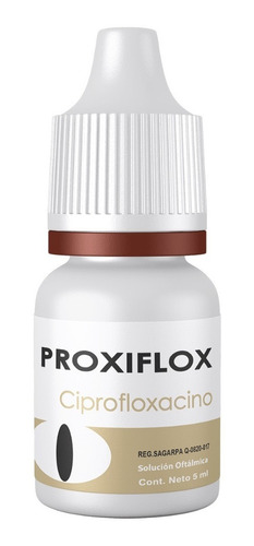 Proxiflox 5 Ml Solución Oftalmico Ciprofloxacino Santgar 