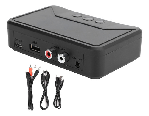 Receptor Bluetooth 5.0 Inalámbrico De 3,5 Mm, Conector Auxil