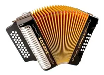 Comprar Acordeon Hohner Corona Iii Gcf Negro 62 A5721s Caja Cerrada