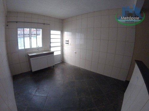 Imagem 10 de 11 de Casa Com 1 Dormitório Para Alugar, 40 M² - Parque Santos Dumont - Guarulhos/sp - Ca0102
