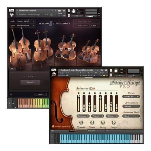 Session Strings Pro 1 Y 2 - Samples Kontakt