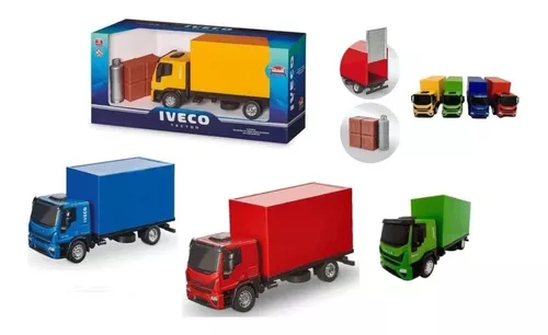 Brinquedo Infantil Caminhão Miniatura Iveco Tector Usual - Loja