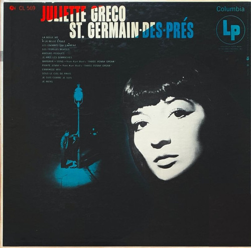 Juliette Greco - St. Germain Des Prés