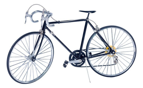 Estilo Vintage 1/6 Diecast Modelo De Bicicleta Bicicleta